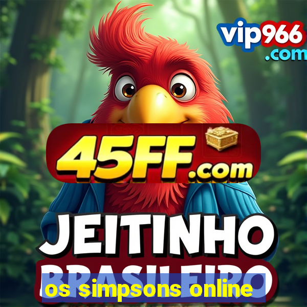 os simpsons online